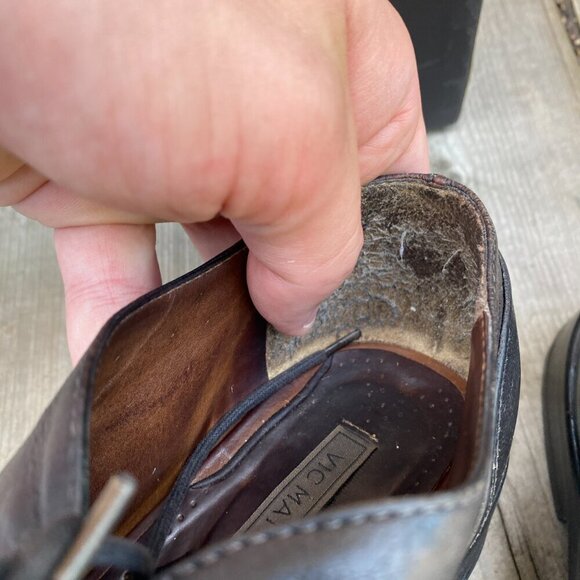 2009 Vic Matie Scarpa Nera Shoes Size 6.5 - Picture 12 of 15